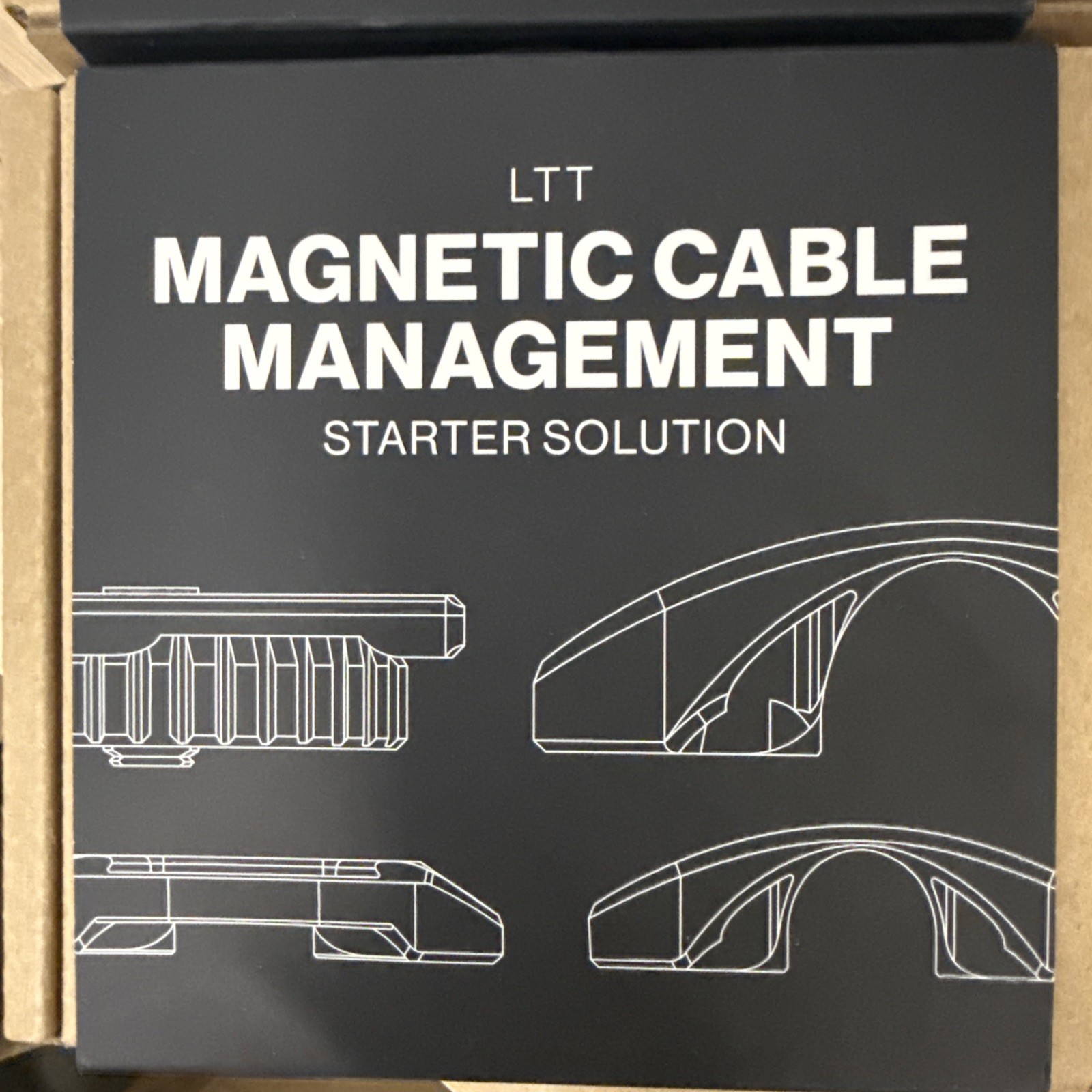 Linus Tech Tips LTT - Magnetic Cable Management (MCM) - Starter Solution