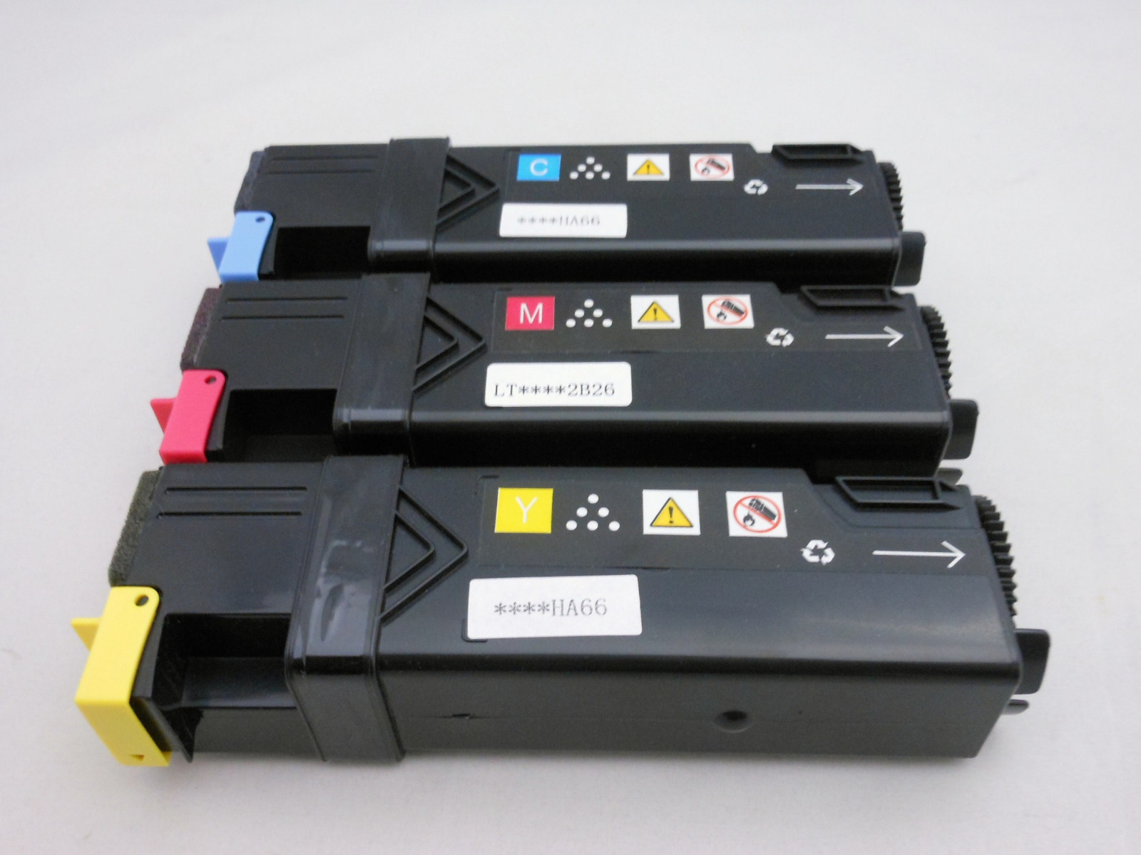Color Toner Cartridge for Dell 2155 Dell 2150 Dell 2150cn Dell 2155cn - 3 Pack