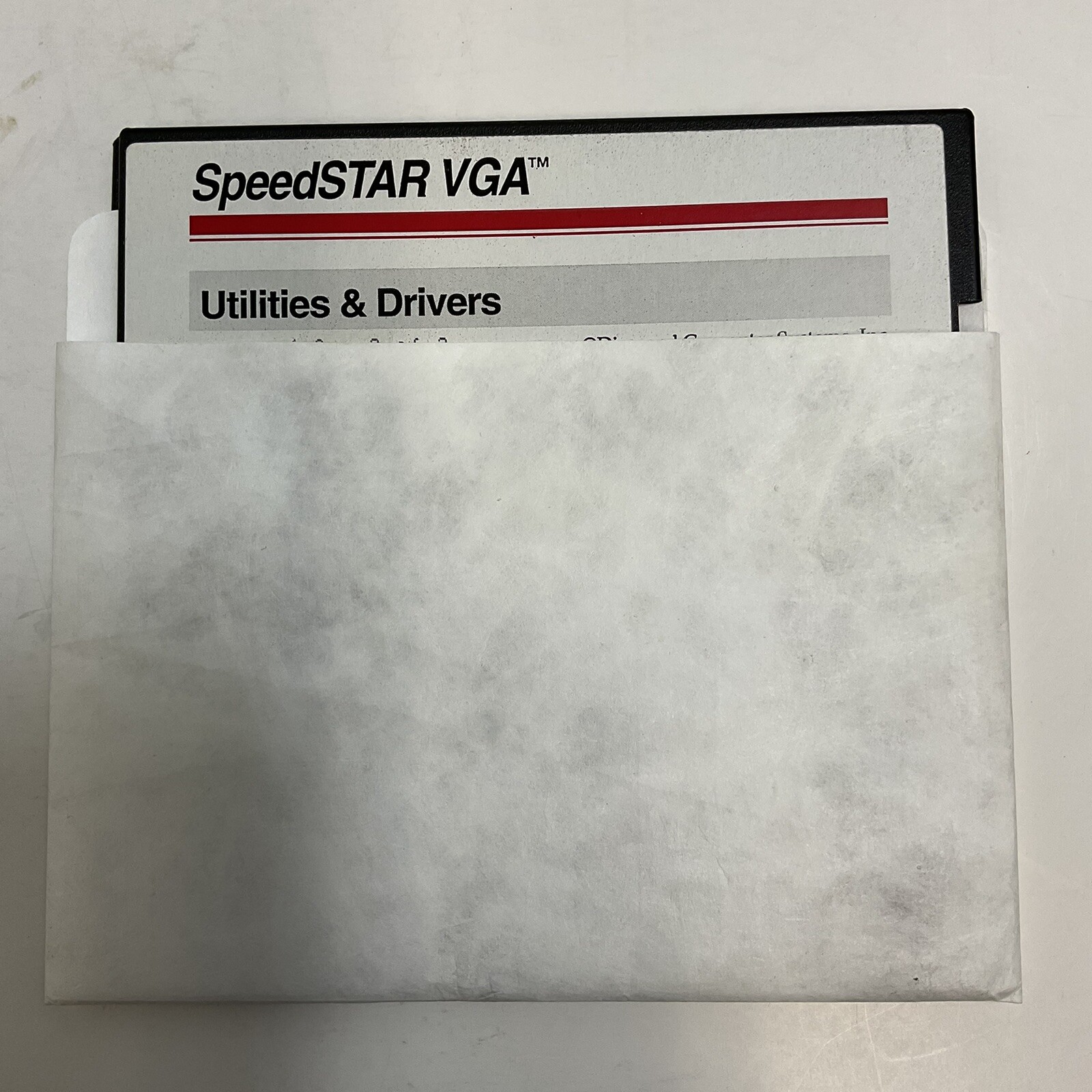 Speedstar VGA Utility & Drivers 5.25” Disk 2 of 2 only ElectronicsRecycledCom