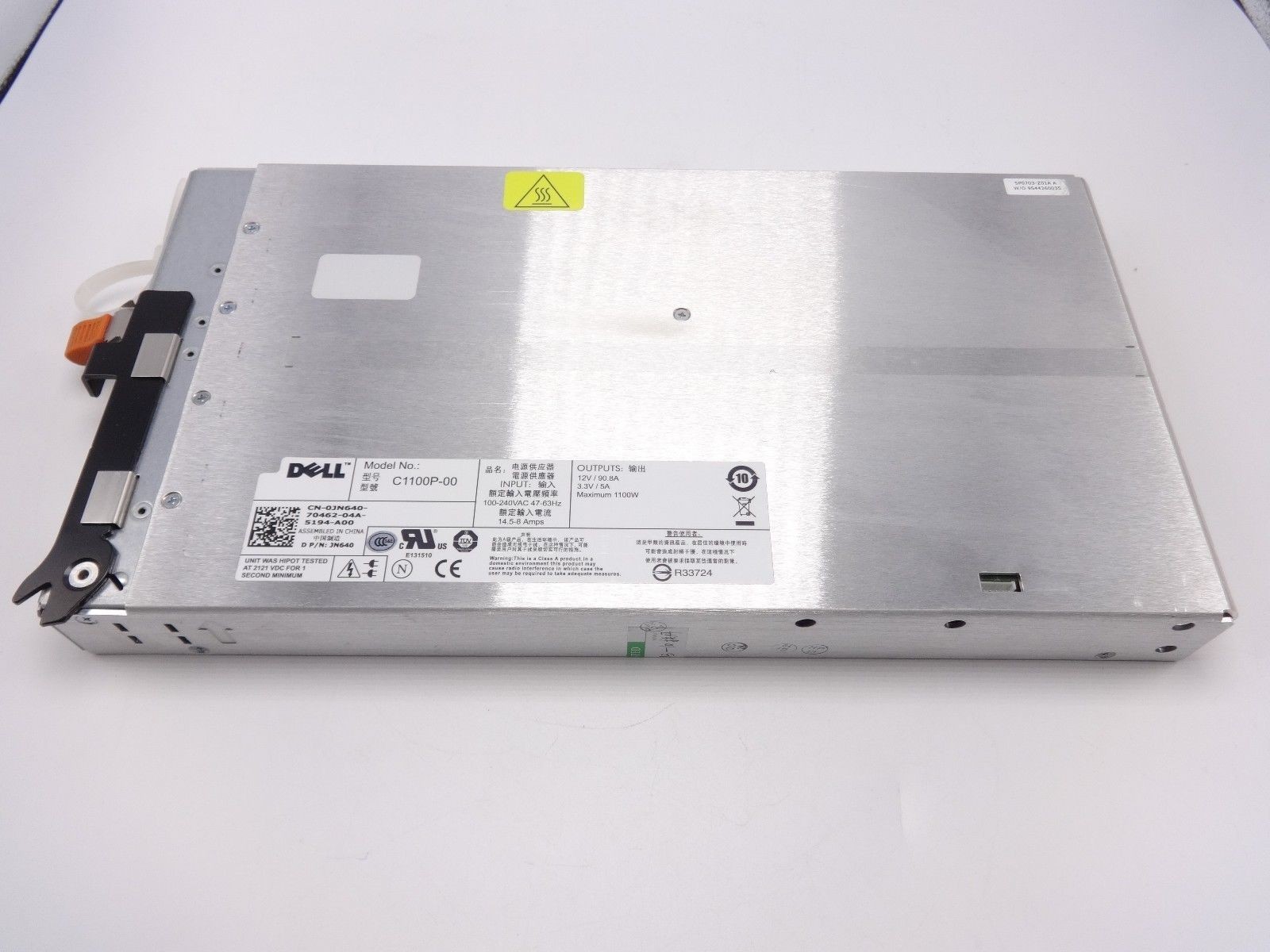 DELL JN640 Poweredge R905 1100W Power Supply