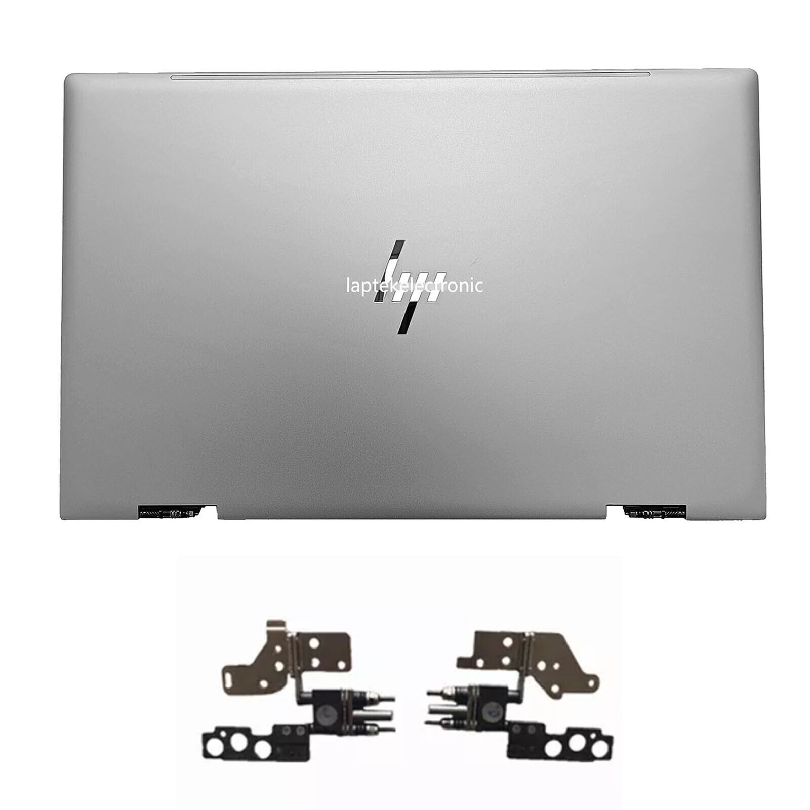 New For HP Envy X360 15-ed 15m-ed 15m-ed1013dx Lcd Back Cover W/ Hinges Silver