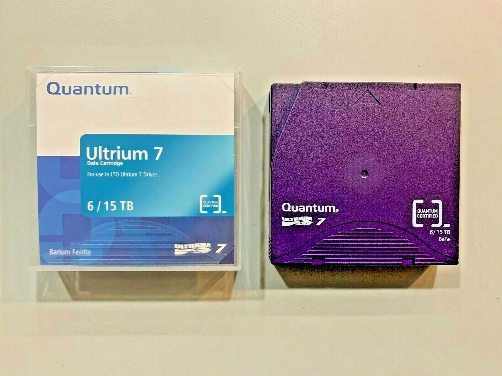 Quantum LTO7 Tape MR-L7MQN Ultrium Storage Backup Cartridge with BaFe - NEW