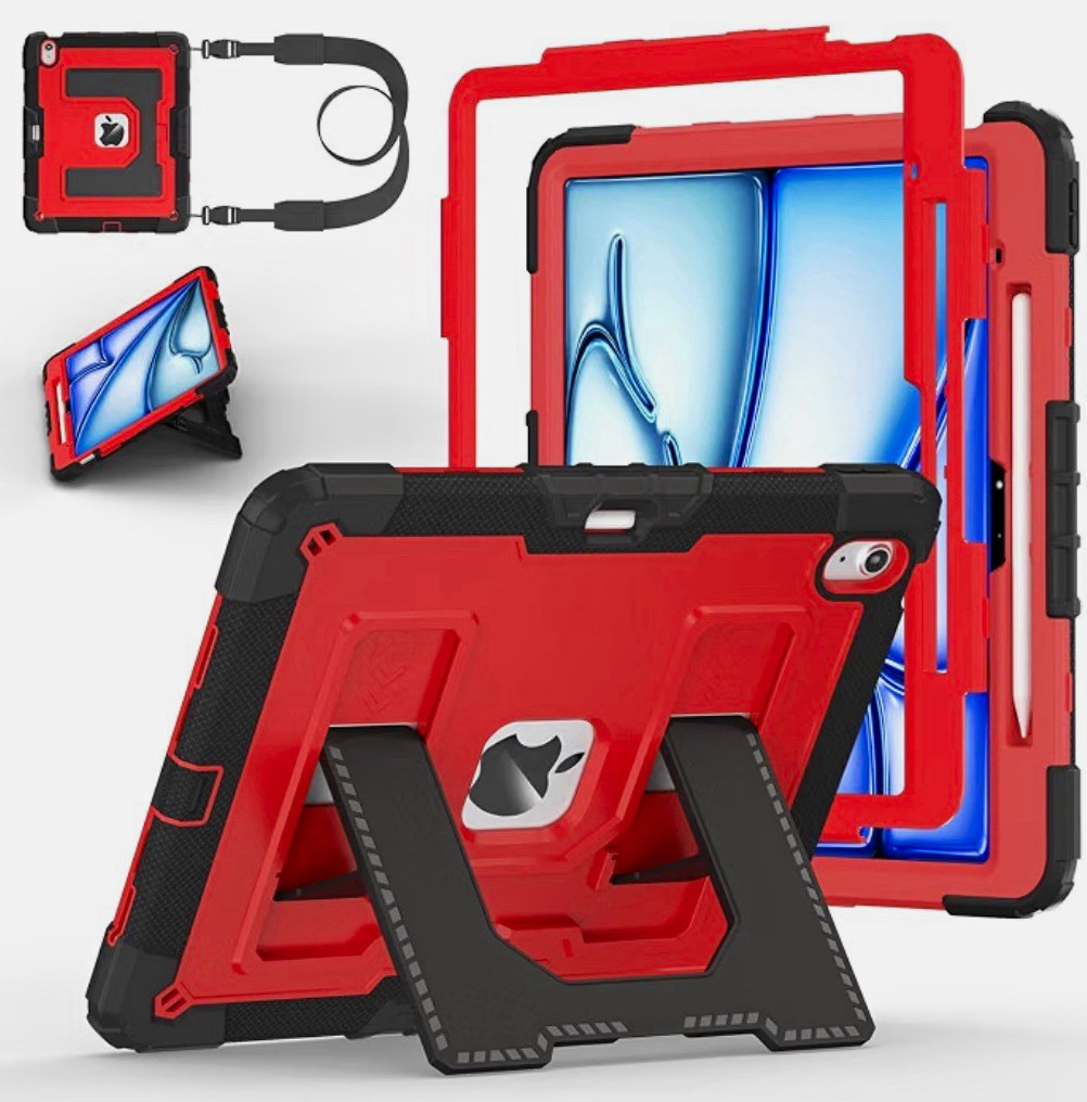 Ubearkk Rugged Case for iPad Air 13 Inch M4 2026 / M3 2025 / M2 2024