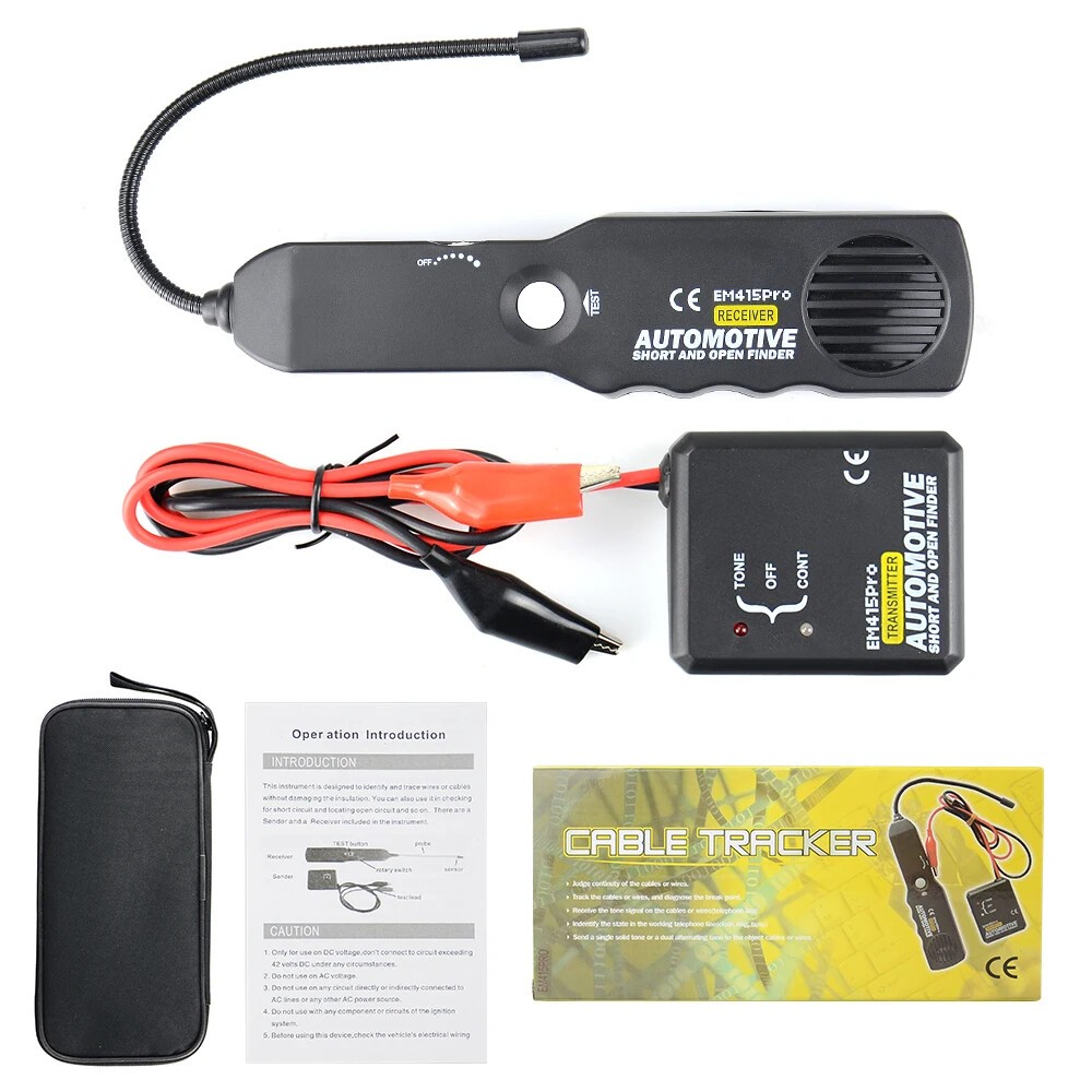 EM415PRO Detector Tracer Car Automotive Short Open Finder Circuit Finder Tester