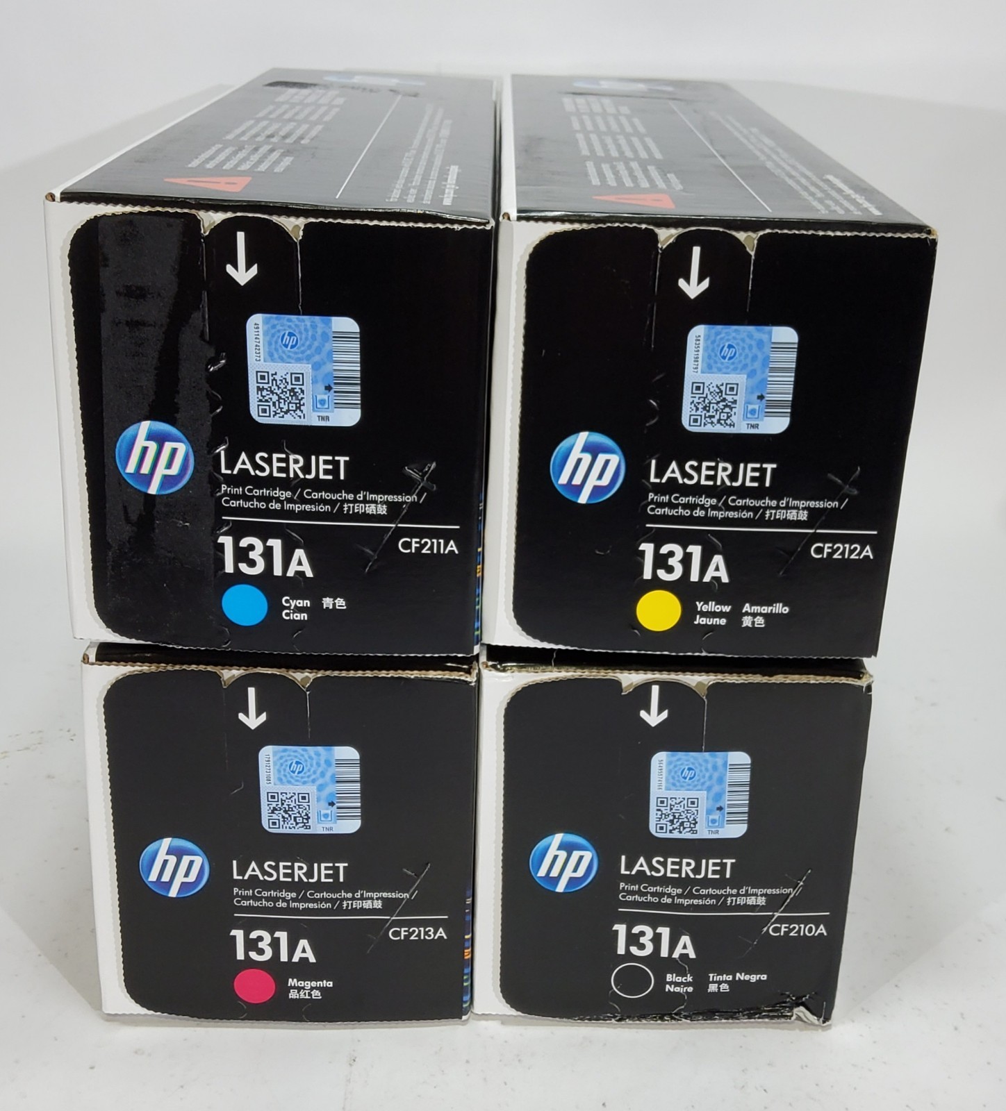 HP 131A Toner Cartridge Black Cyan Magenta Yello Set CF210A CF211A CF212A CF213A