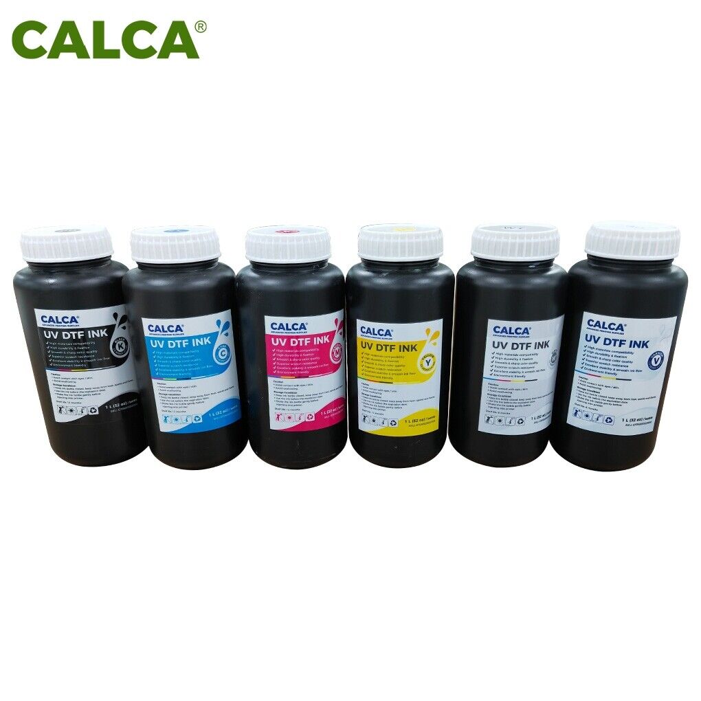 CALCA  1L UV DTF Inks For Epson Printheads For Crystal Label Sticker Printing
