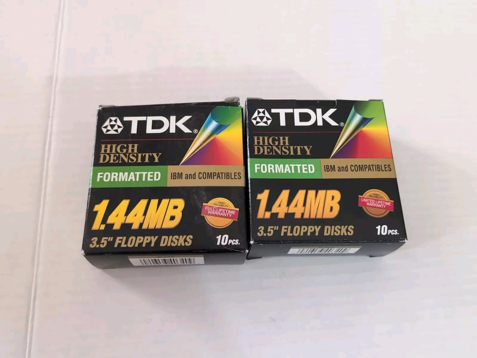 TDK High Density 1.44 MB 3.5 Floppy Disks - Formatted for IBM - 17 TOTAL  - OPEN