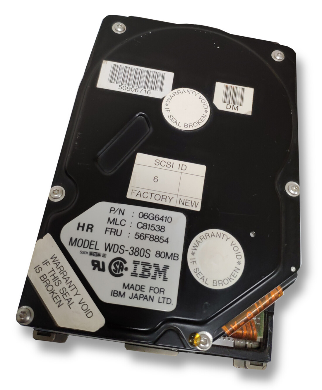 IBM WDS-380S P/N: 06G6410 80MB