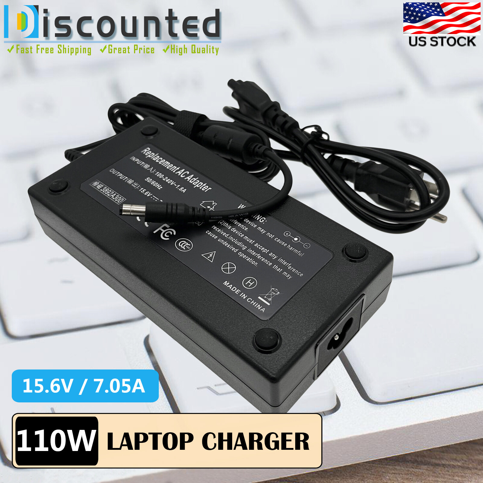 CF-AA5713AM 110W AC Adapter Power Charger For Panasonic CF-AA5713A 