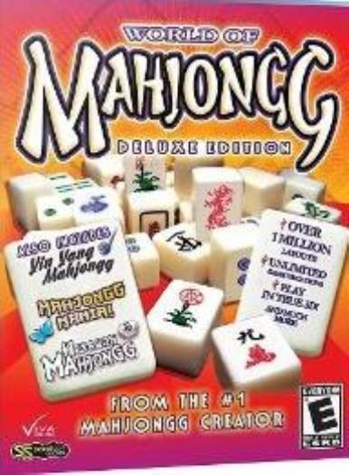 World Of Mahjongg Deluxe PC DVD Mania Hexagon Yin Yang match tile set board game