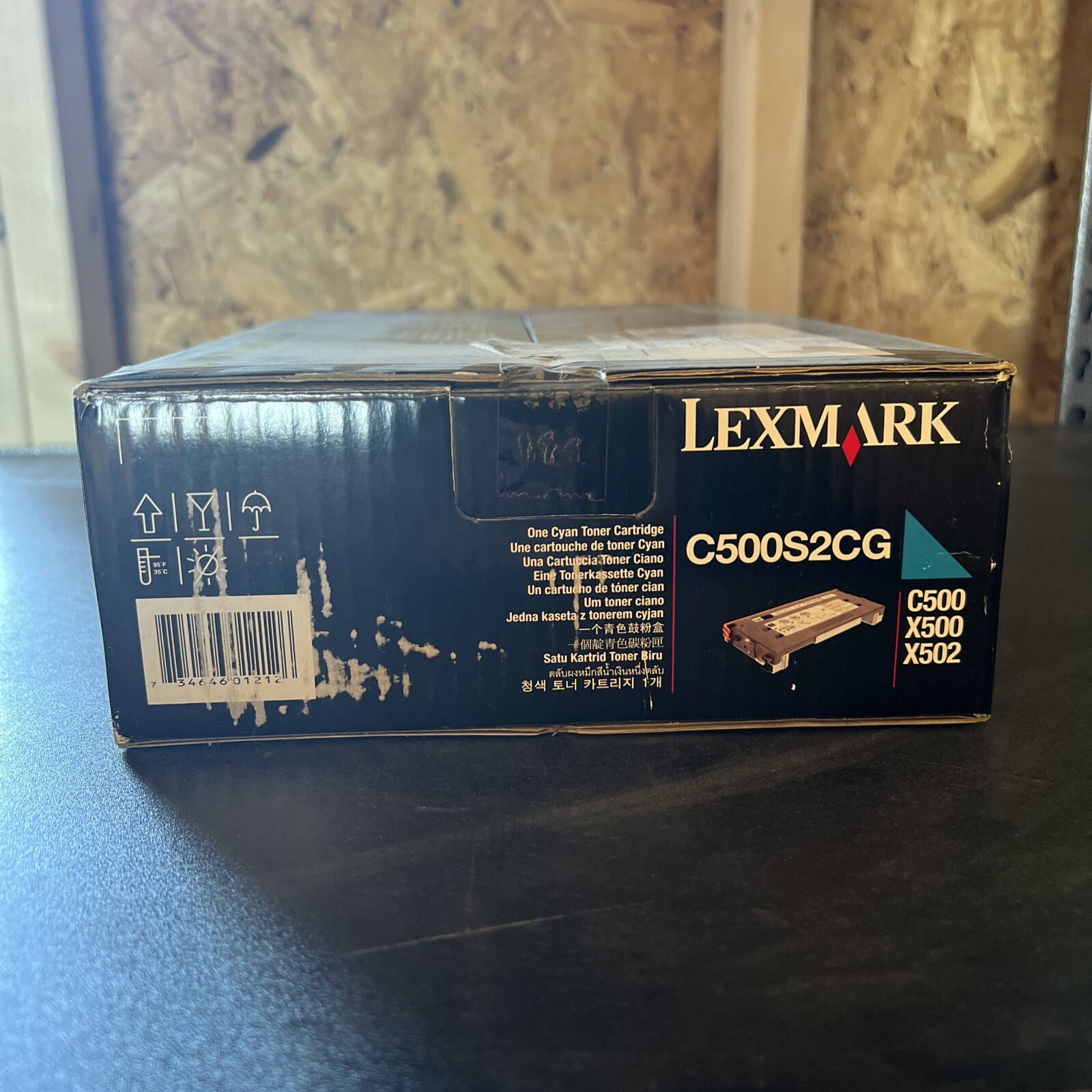 Lexmark C500S2CG Standard Yield Cyan Toner Cartridge GENUINE
