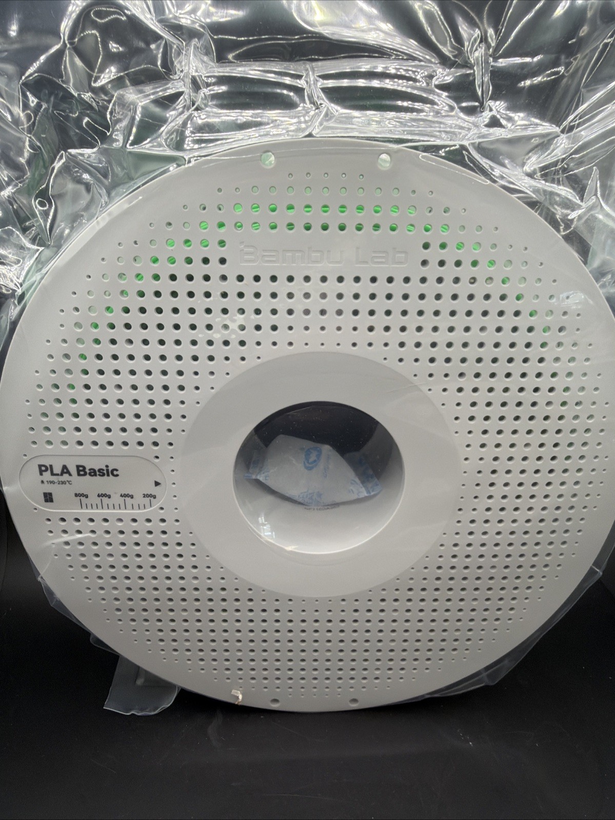 Bambu Lab PLA Basic 1.75mm 1kg Filament With Spool - Green