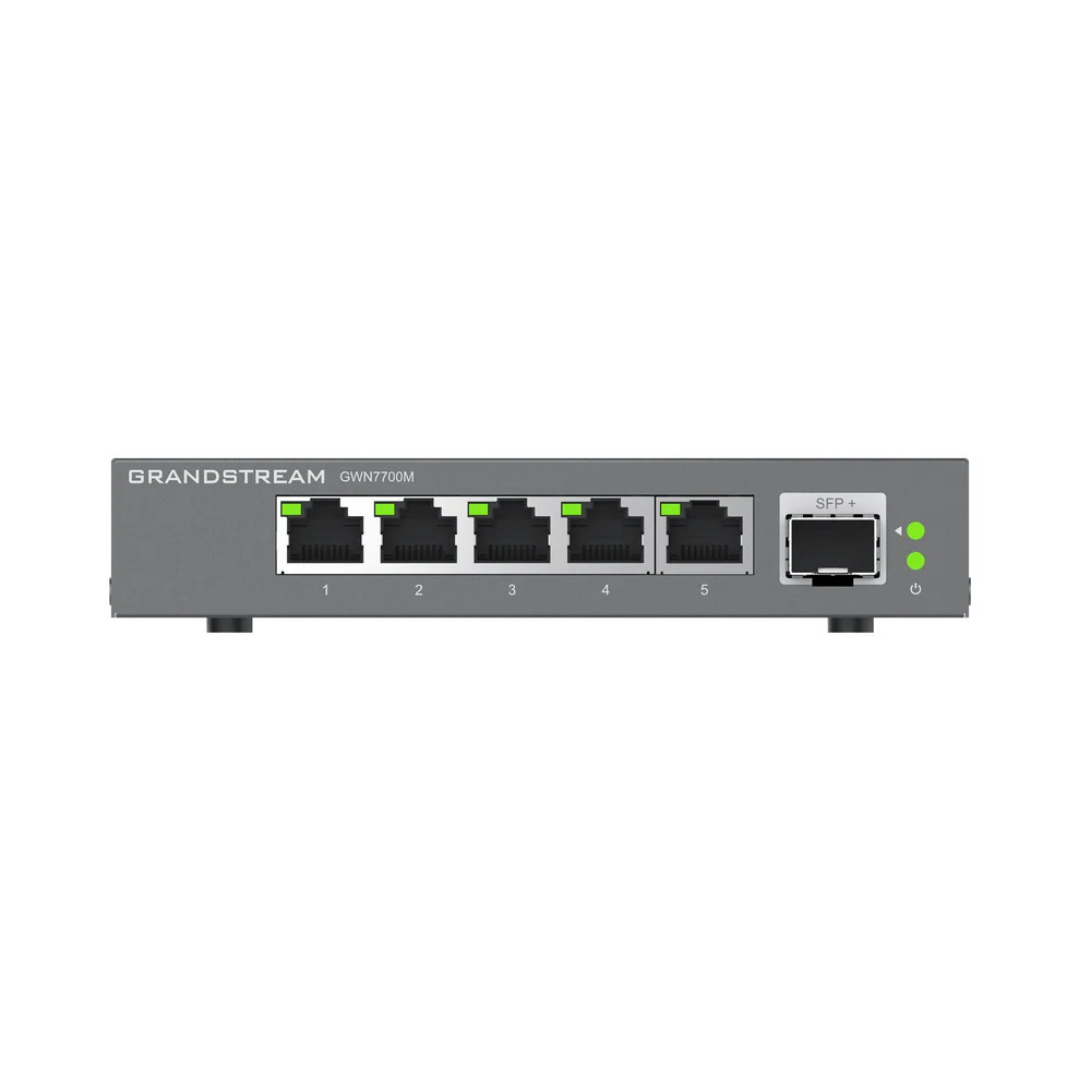 Grandstream GWN7700M Unmanaged 2.5G Multi-Gigabit Network Switches | 5 RJ45