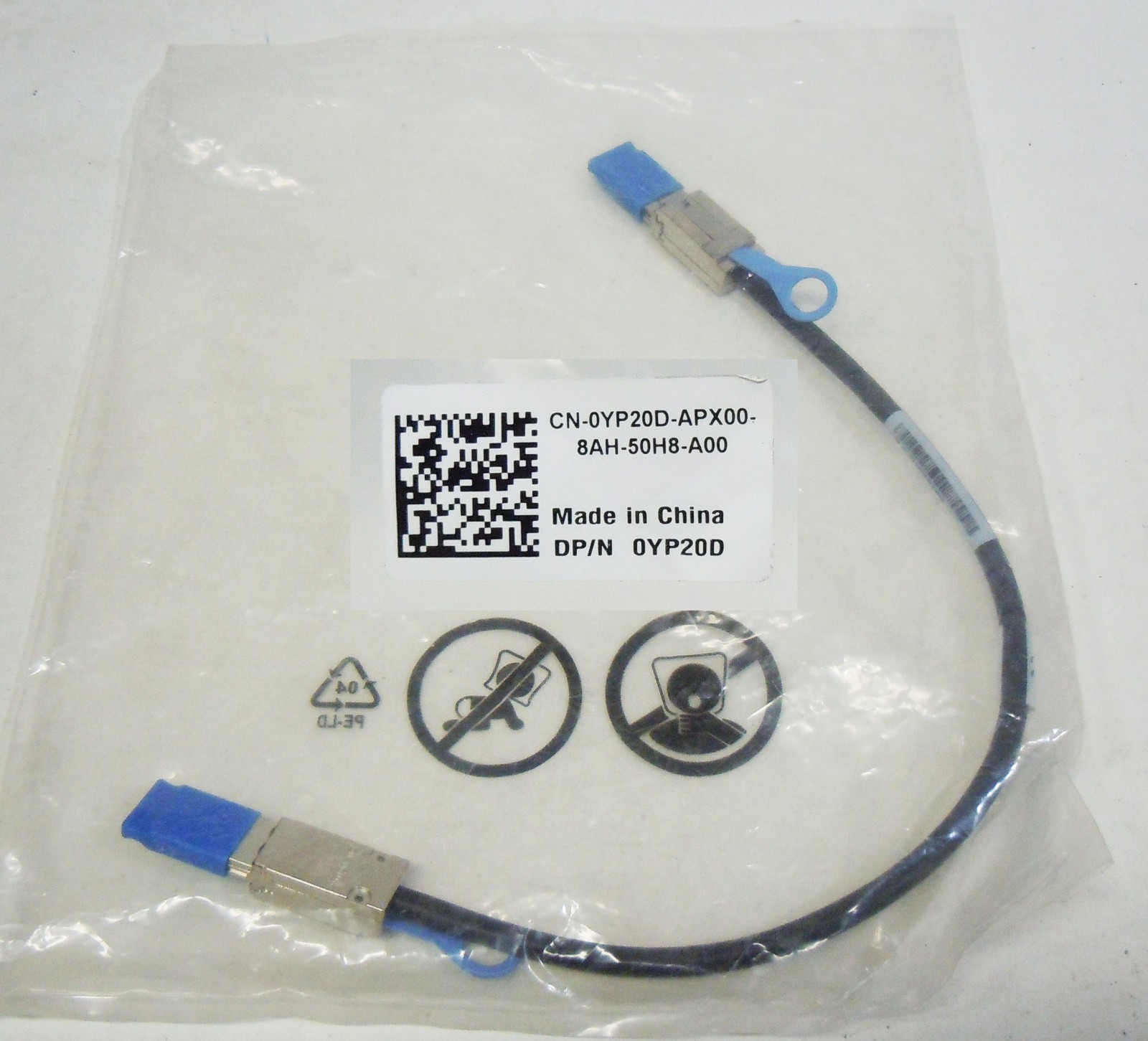 NEW Dell 0VDCHF 0YP20D External Mini SAS SFF-8088 Stacking Cable N2000 N3000