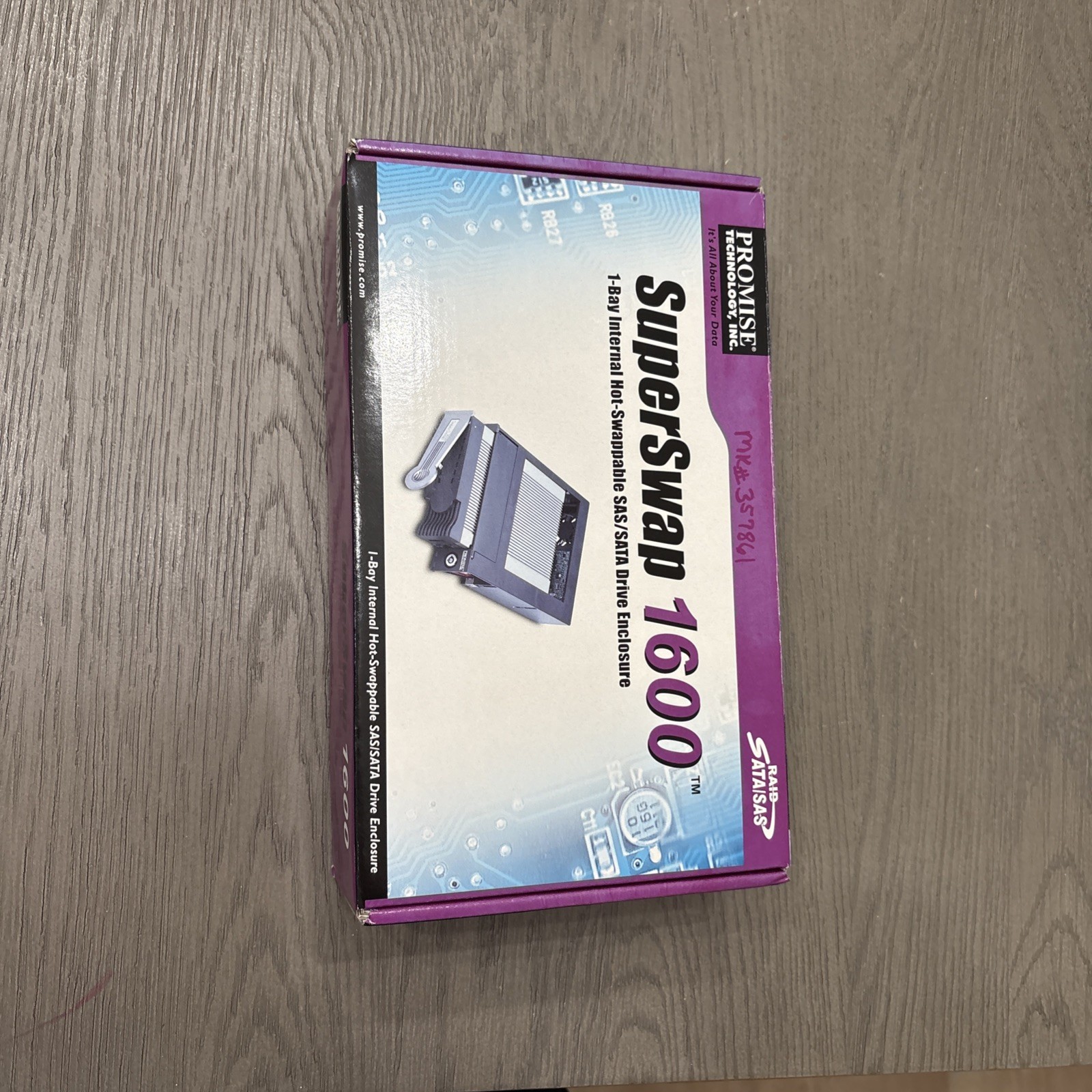 Promise Technology Hot Super Swap 1600 Drive 1 Bay Internal SAS/SATA Drive NEW