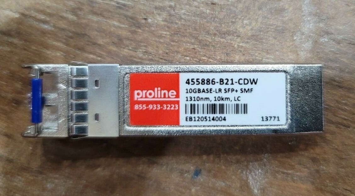 PROLINE/HP 10GBASE-LR SFP+ LC SMF 1310NM 10KM