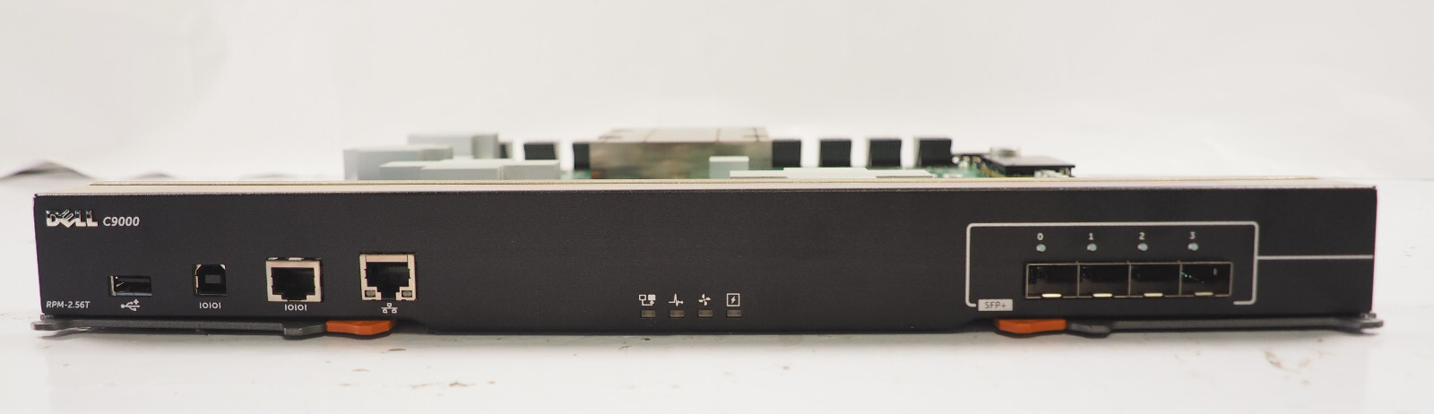Dell Networking C9000 Series Route Processor Module RPM-2.56T 4x 10G SFP+ 7KPC3