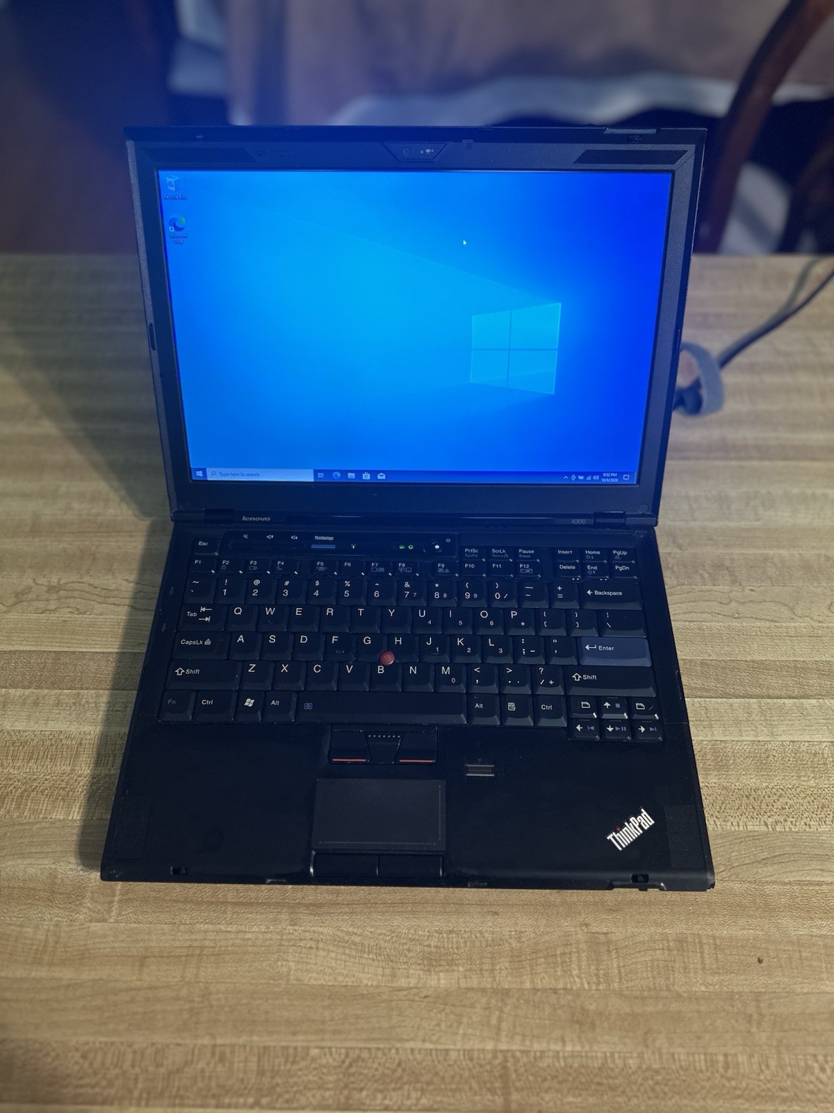 Lenovo ThinkPad X300 Core2Duo L7100 4GB RAM 120GB SSD Battery AC
