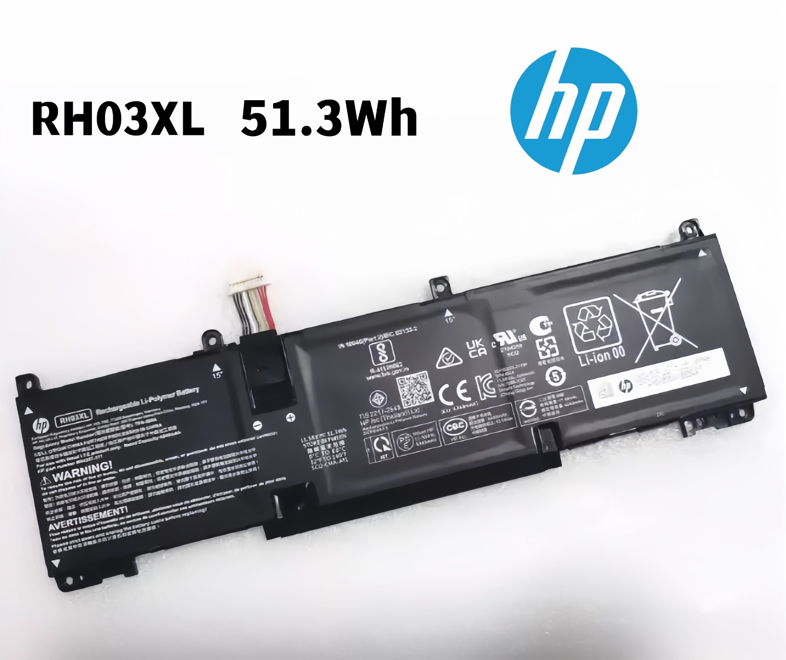 Genuine 51.3Wh RH03XL battery for HP EliteBook 640 G9 G10/650 G10/655 G10 OEM
