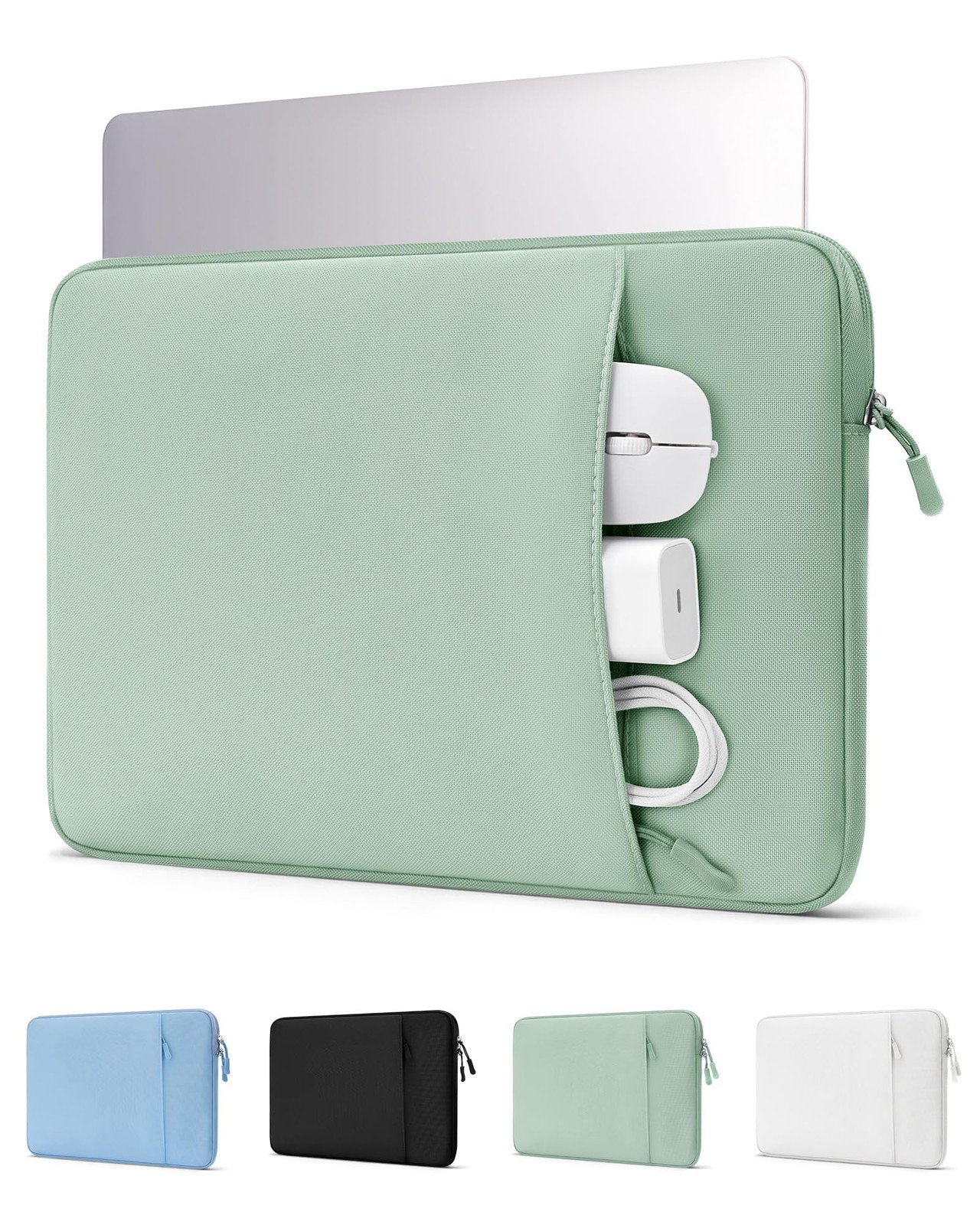 ProCase Laptop Sleeve 14" for MacBook Pro 14 Inch 14-inch, Willow Green