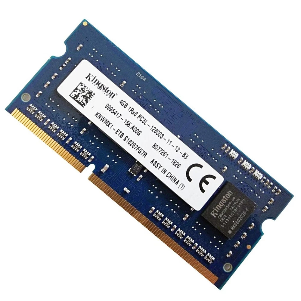 Lot of 10 Kingston 4GB PC3L-12800S DDR3L-1600 SODIMM Laptop Memory RAM WARRANTY