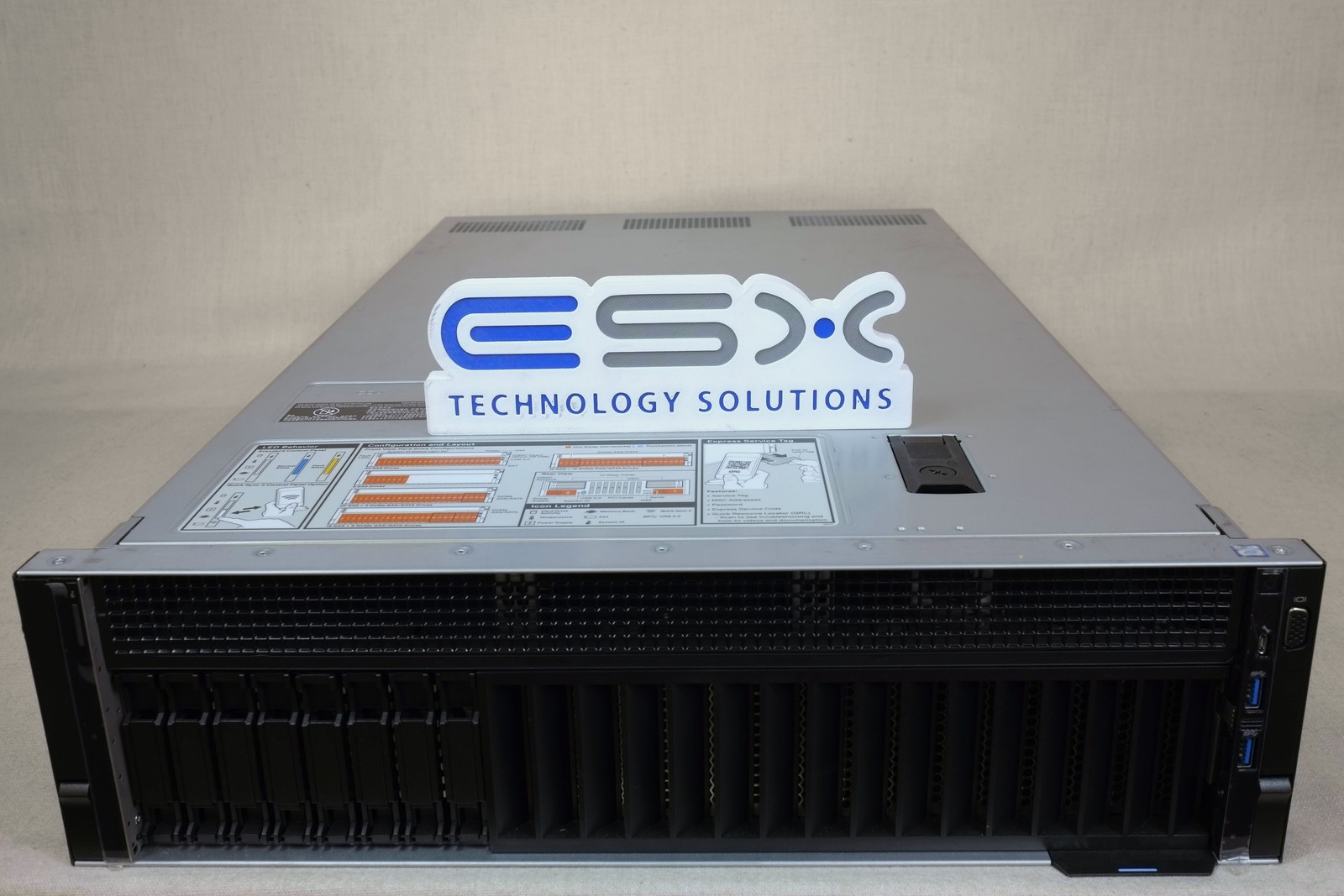 Dell PowerProtect DD9900 8x 2.5” CTO Server – 4x Heatsink, 2x 1600W