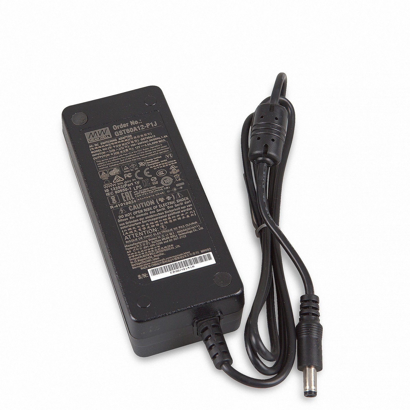 Original gst60 a12-p1j 12V 5a Meanwell gst60 to 12V 60W ac dc Alta