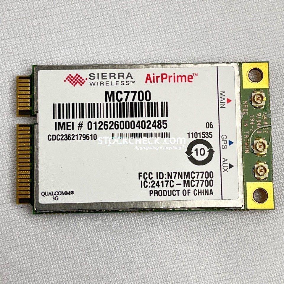 Sierra Wireless MC7700 PCI Express Mini Card | 3G Module