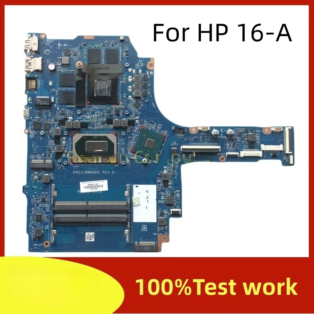 DAG3JBMB8D0 For HP 16-A TPN-Q241 Motherboard M02035-601 CPU I5 I7  GTX1650TI 4GB