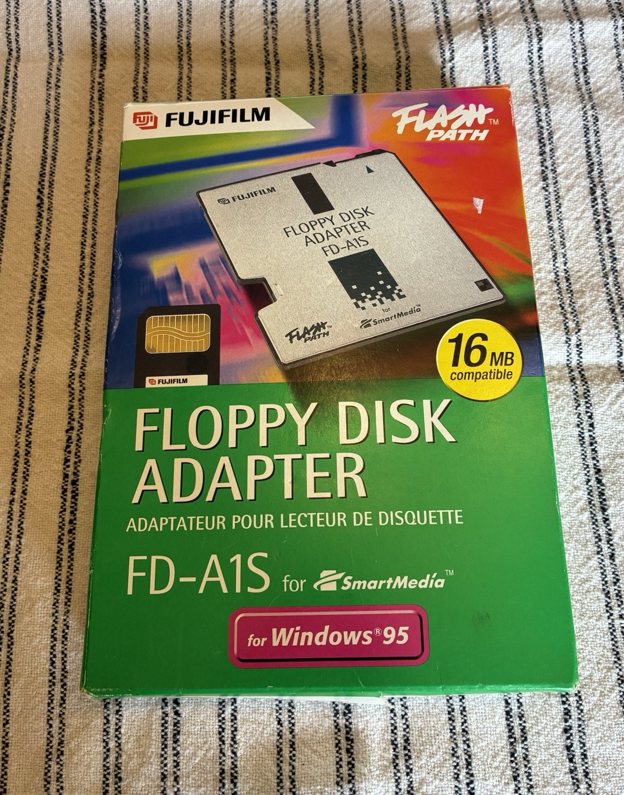Floppy Disk Adapter FD-A1S Fuji Film 16MB Win 95