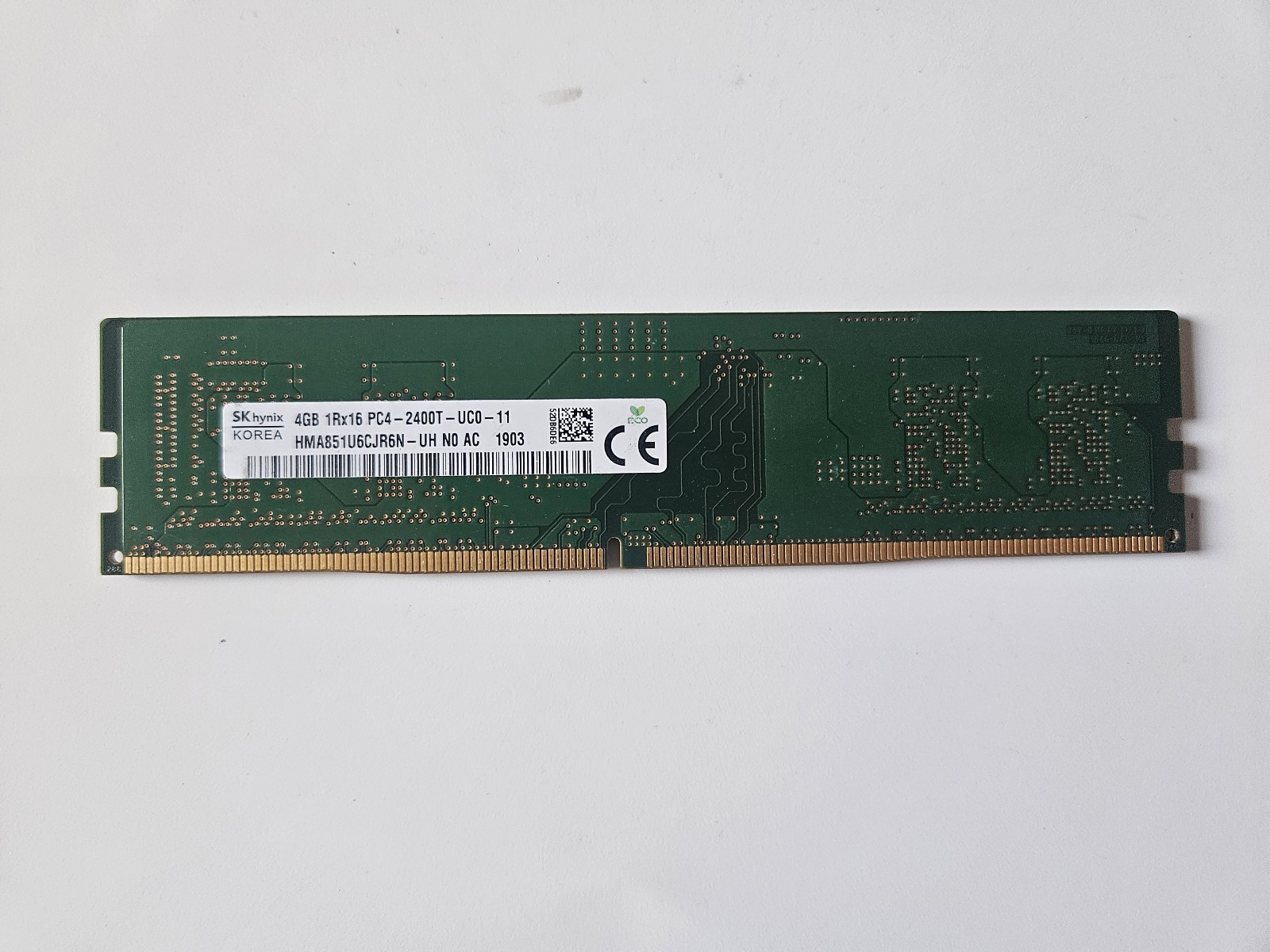 SK Hynix 4GB (1x4GB) PC4-2400T DDR4 DIMM Desktop RAM