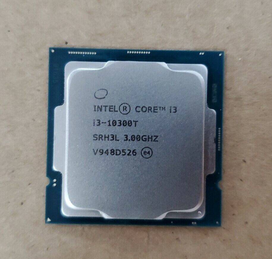 Intel Core i3-10300T SRH3L 3.0GHz 10th Gen CPU Processor 8mb Cache 35W 4 Cores