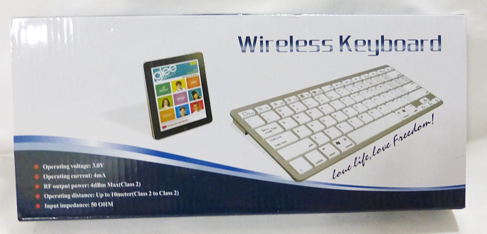 SPARIN ultra slim mini bluetooth 3.0 wireless keyboard for ios, Android