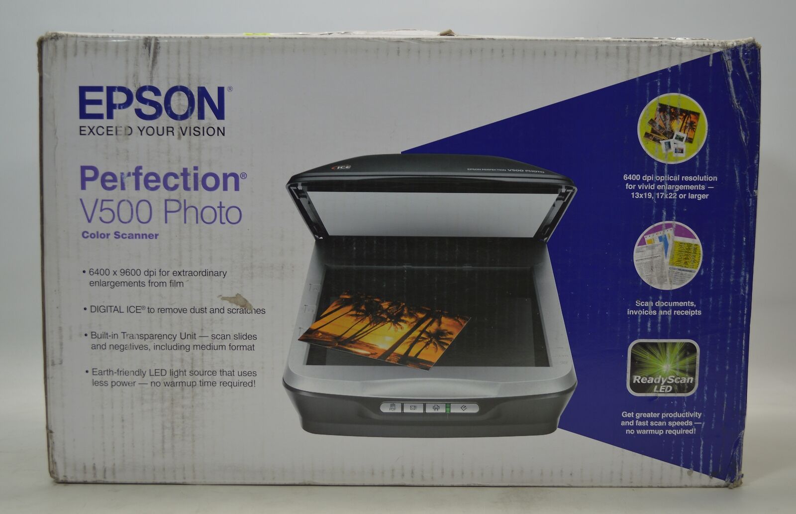 Epson Perfection V500 Photo Color Flatbed Scanner
