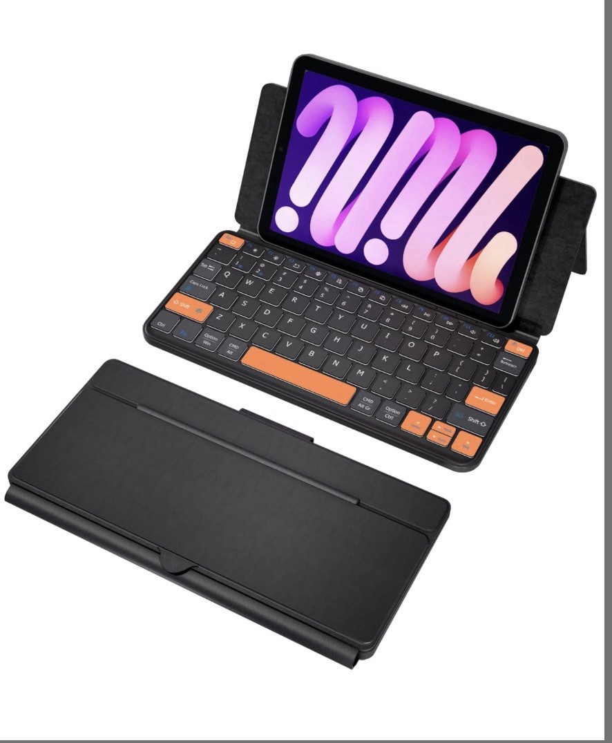 Doohoeek Universal Bluetooth Mini Keyboard, Wireless Compact Keyboard
