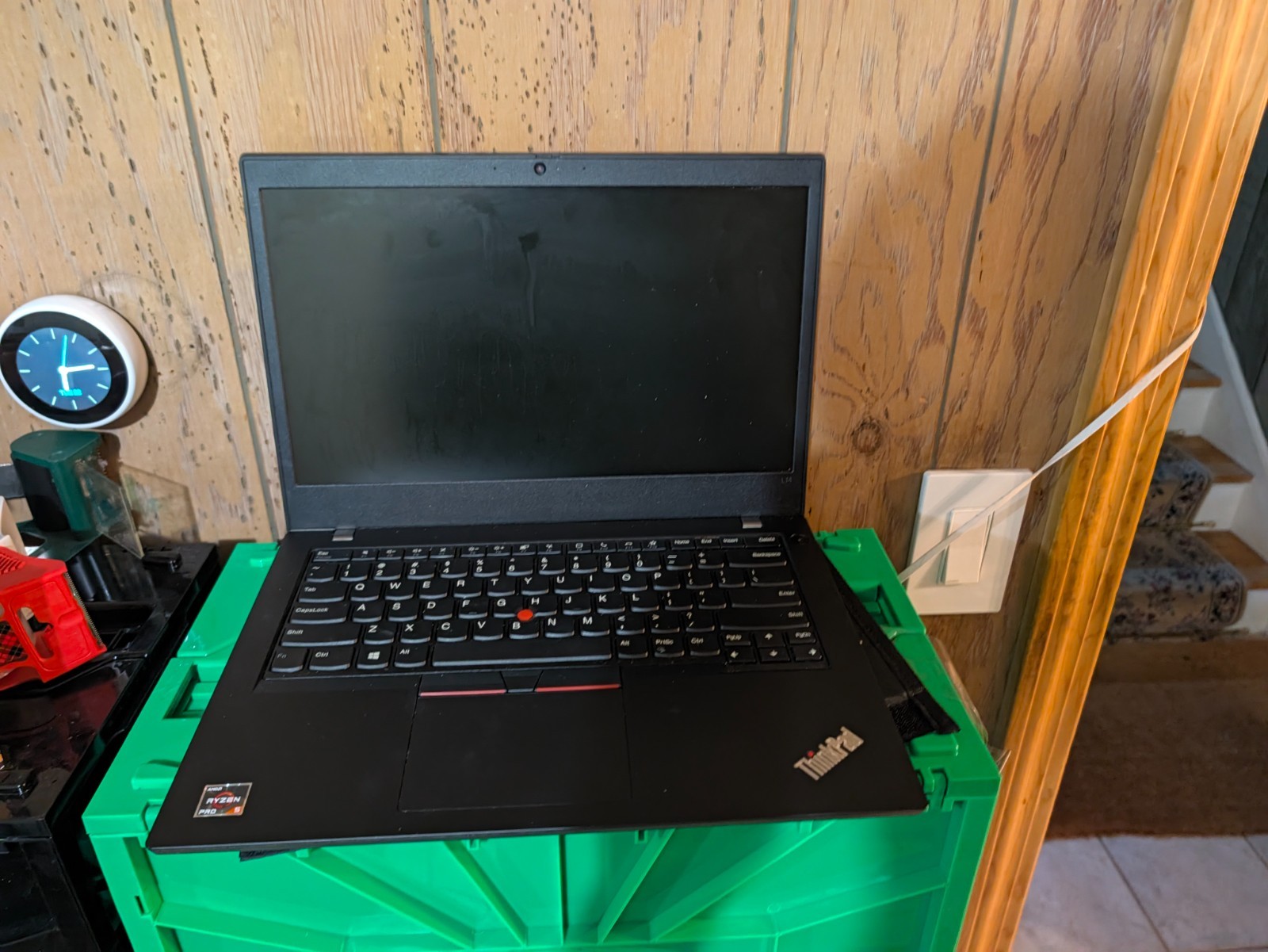 Lot of 6 Lenovo ThinkPad L14 Laptops | 5 AMD Ryzen 5 PRO + 1 Intel i5 | 8GB RAM