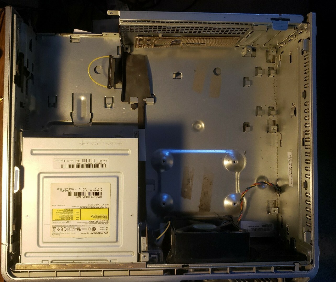 DELL Dimension C521 Slim Tower, DVD RW, Front panel & cables, case fan, barebone