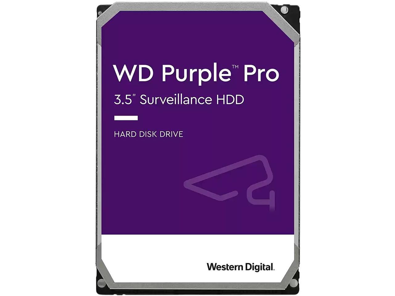 Western Digital WD181PURP 18TB Hard Drive 3.5" SATA CMR
