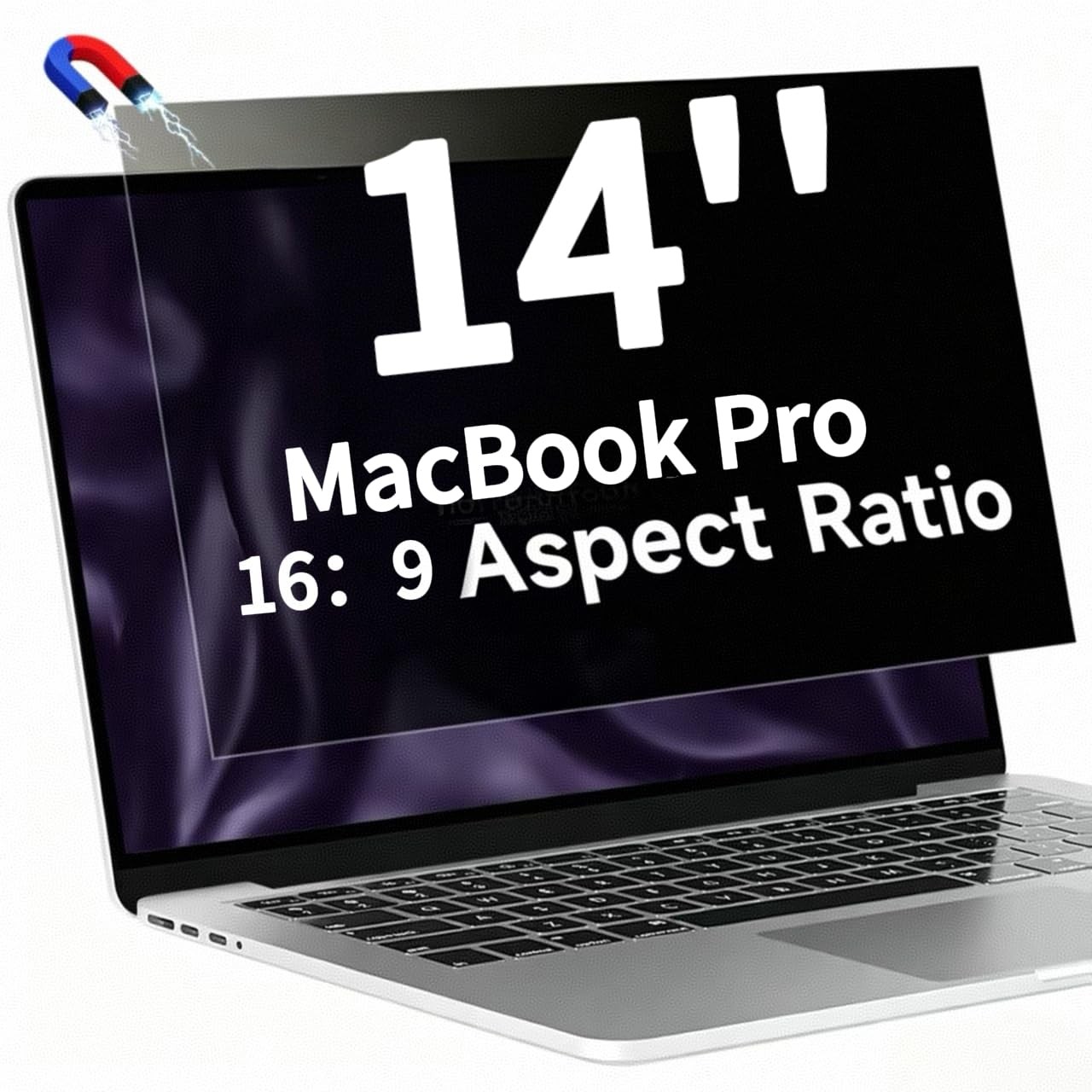 Magnetic privacy protection film detachable suitable for MacBook Pro14-inch |...