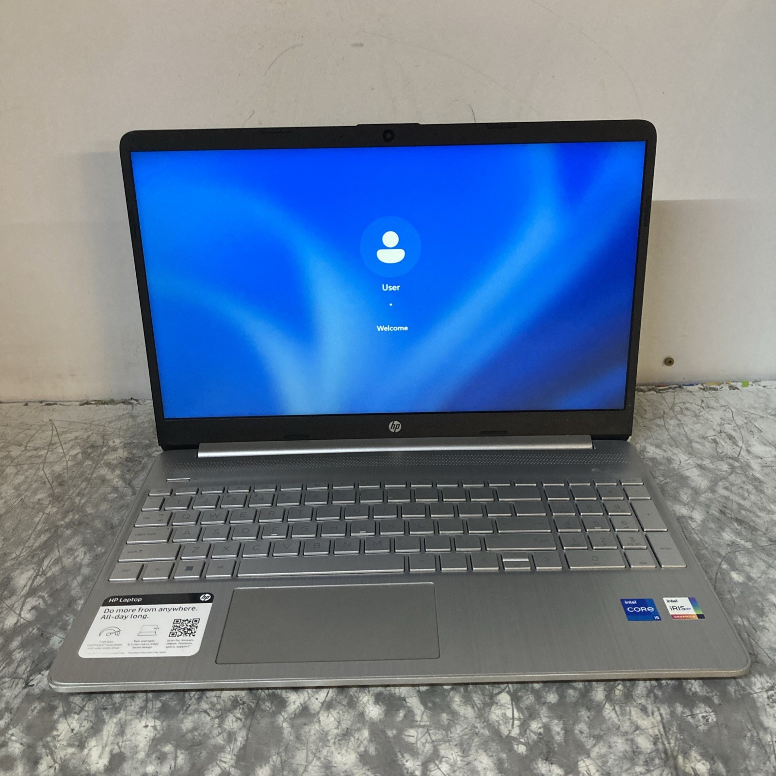 HP 15 Laptop 1080p, i5-1135G7, 8GB RAM, 256GB SSD, Win 11 15-dy2795wm Win 11