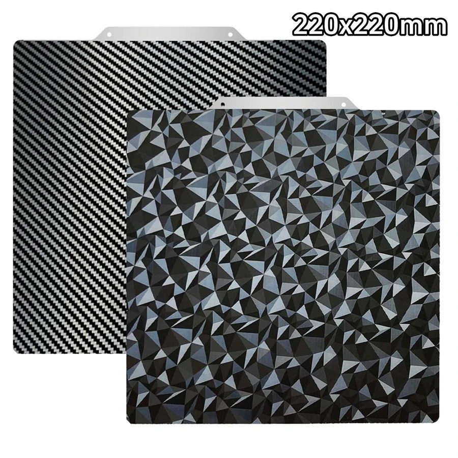 PET PEO Build Plate Sheet 220x220mm for Artillery Genius /Pro 3D Printer Hot Bed
