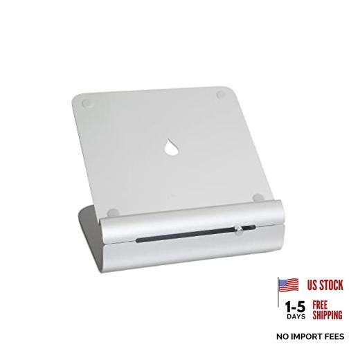 iLevel2 Adjustable Height Laptop Stand (Patented) (Silver) silver