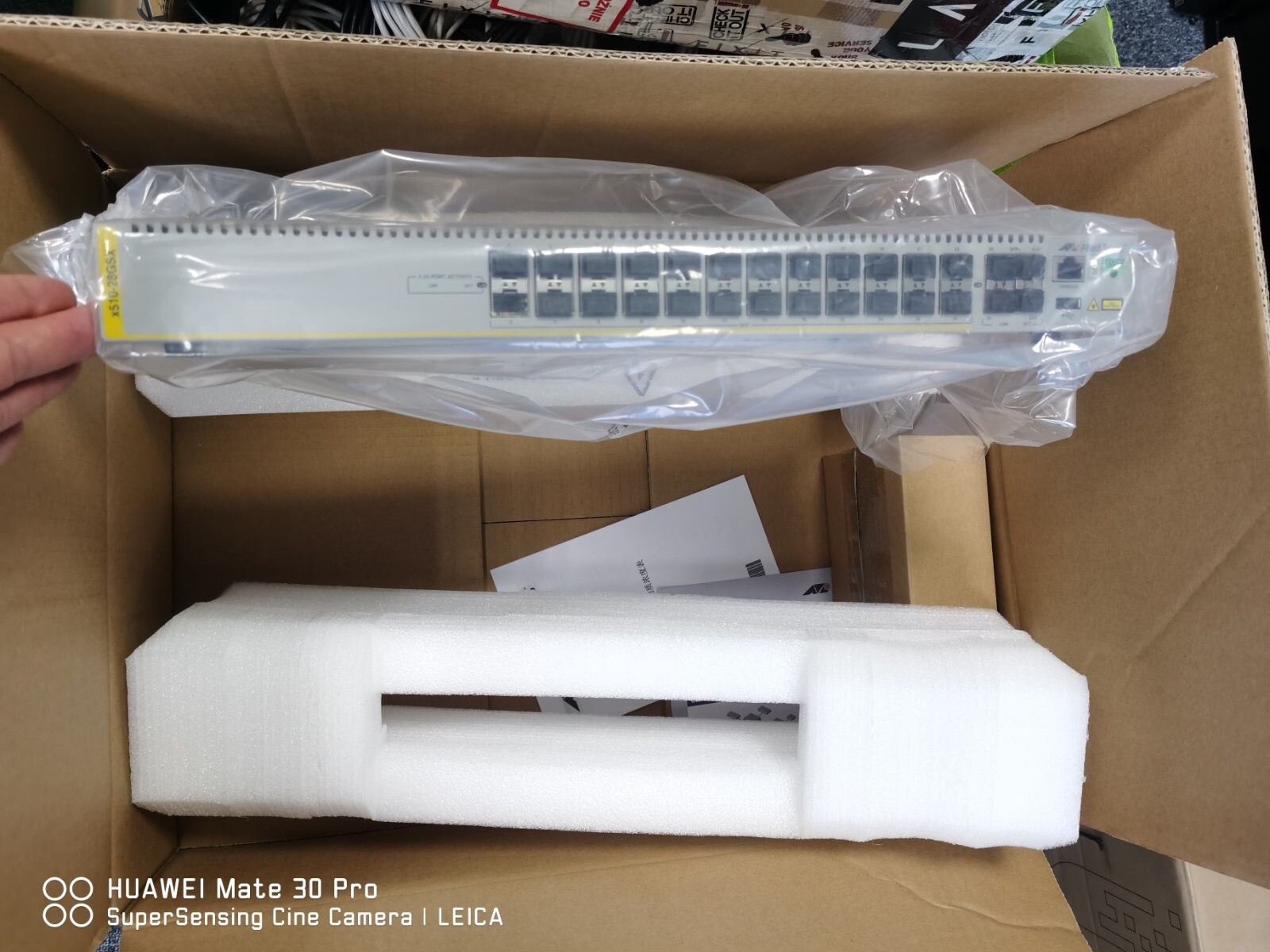 Allied Telesis AT-x510-28gsx-50 28-Port Managed Gigabit Ethernet Switch new