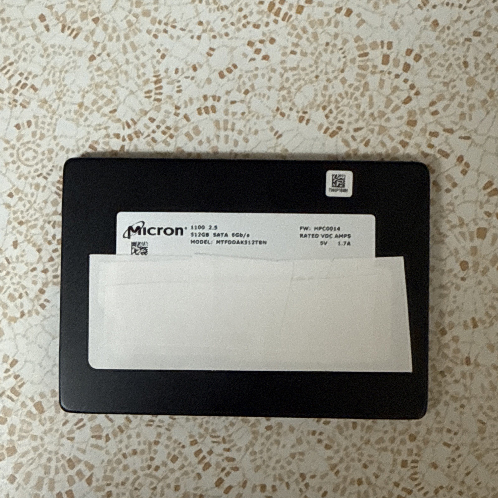 Micron 1100 512GB SATA 6Gbps 2.5" Solid State Drive - MTFDDAK512TBN