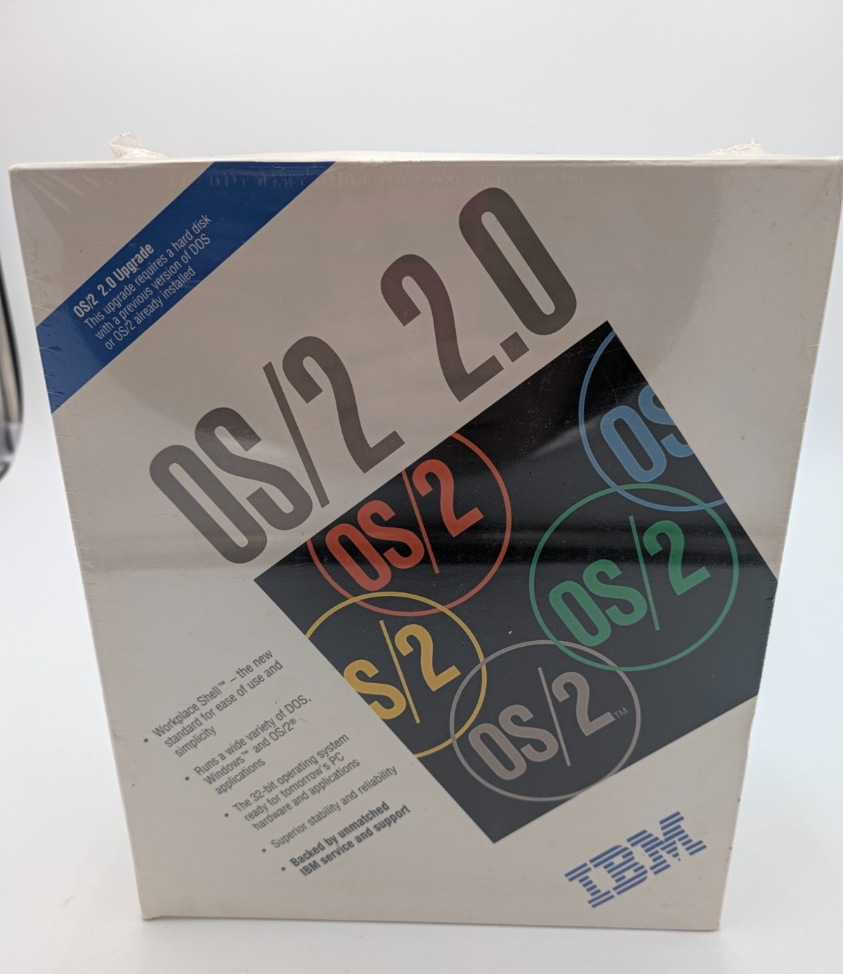 IBM OS/2 2.0 Upgrade - Brand New Sealed Excellent Condition