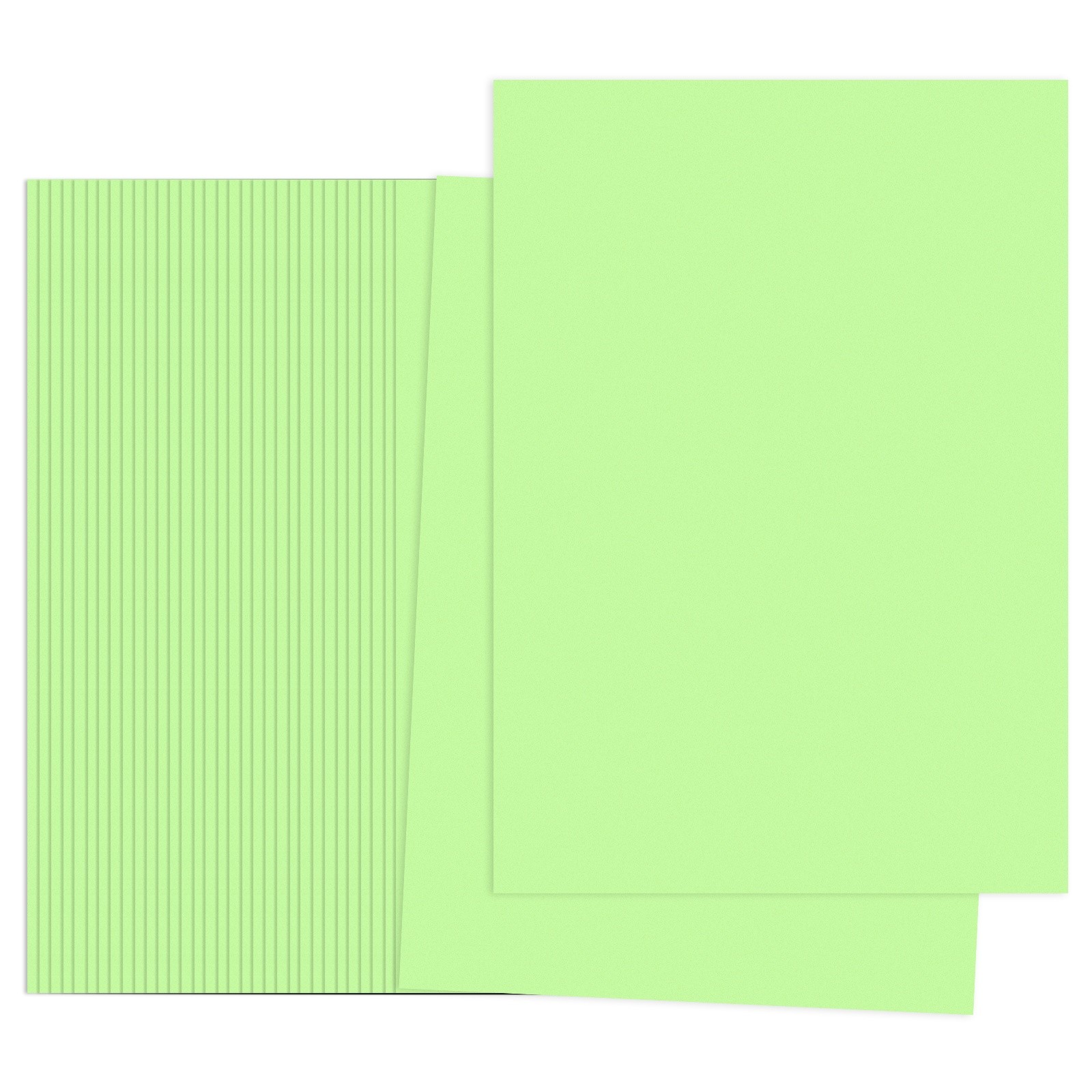 Light Green Color Copy Paper, 100 Sheets 8.3x5.9" A5 70gsm