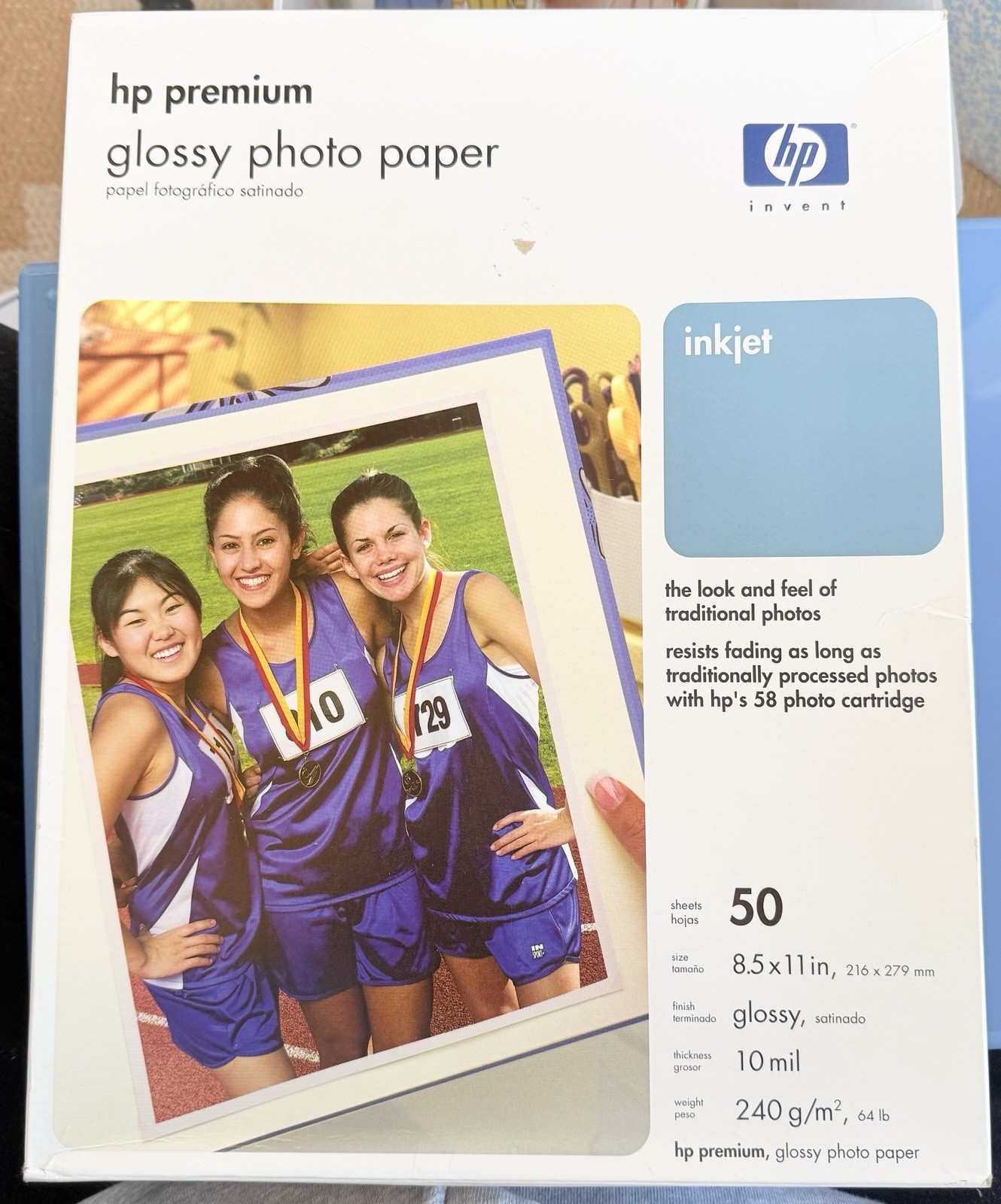 HP Premium Photo Glossy Inkjet Paper 8.5"x11" 50 Sheets C6979A SEALED