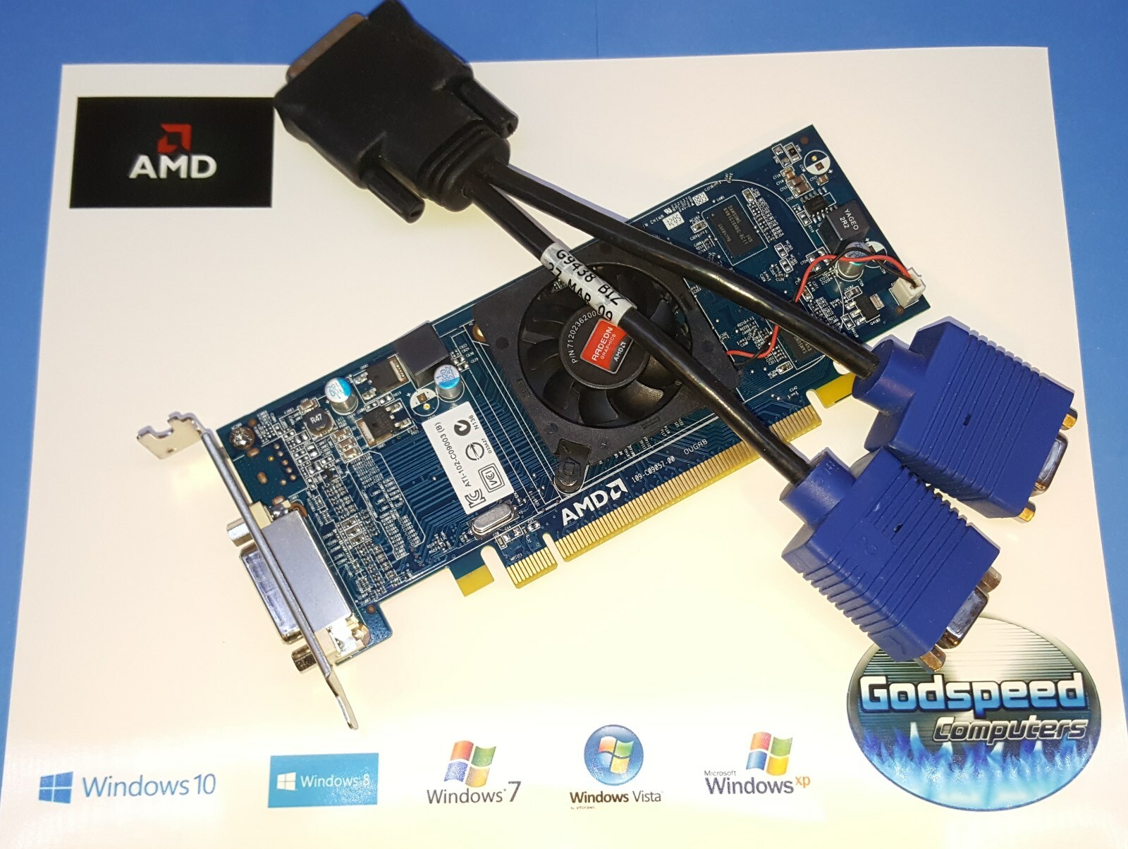 Acer Aspire AX1200 AX3950 X1300 X1700 HD SFF Dual Display VGA Video Card