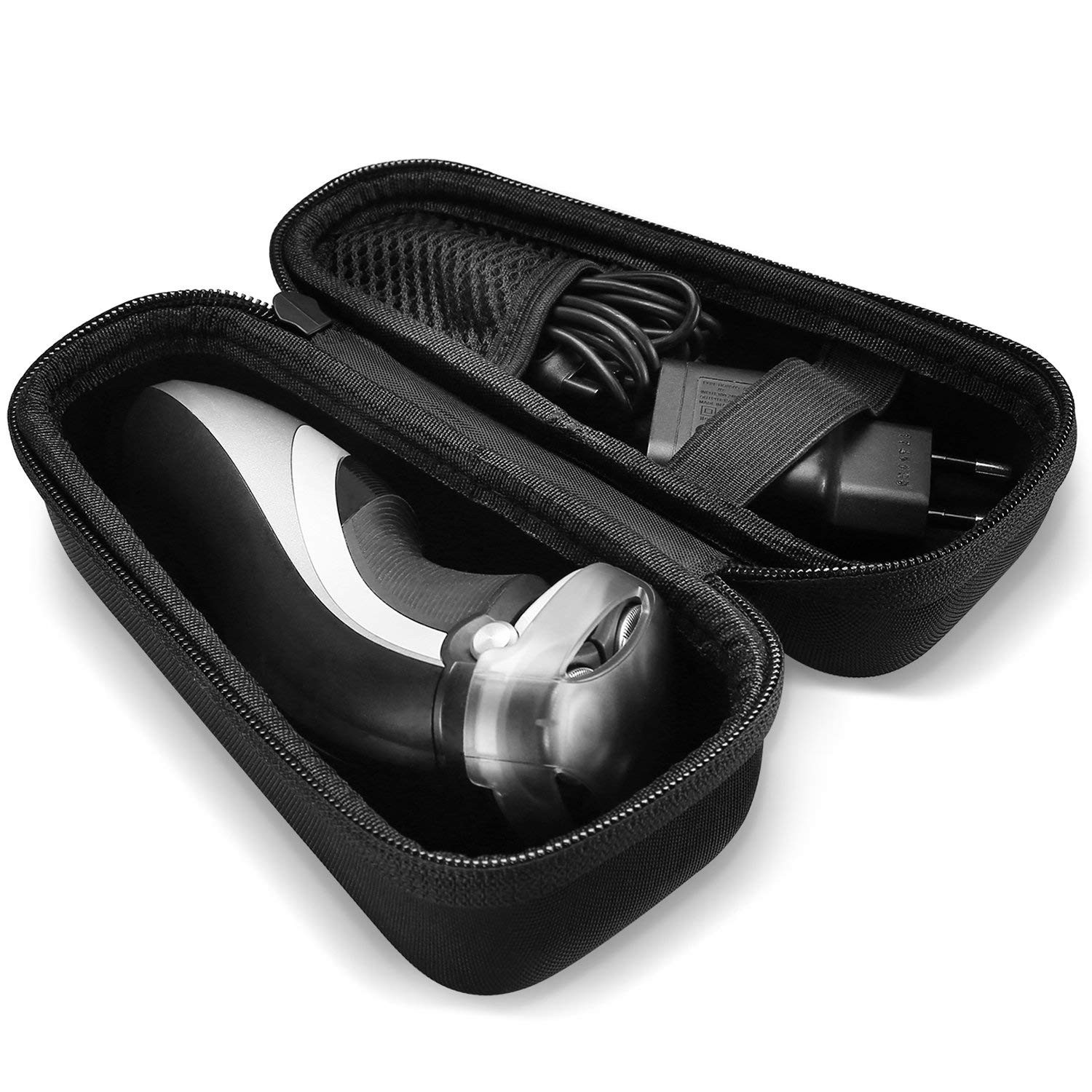 ProCase Carrying Case for Norelco Electric Shaver, Travel Carry Black 