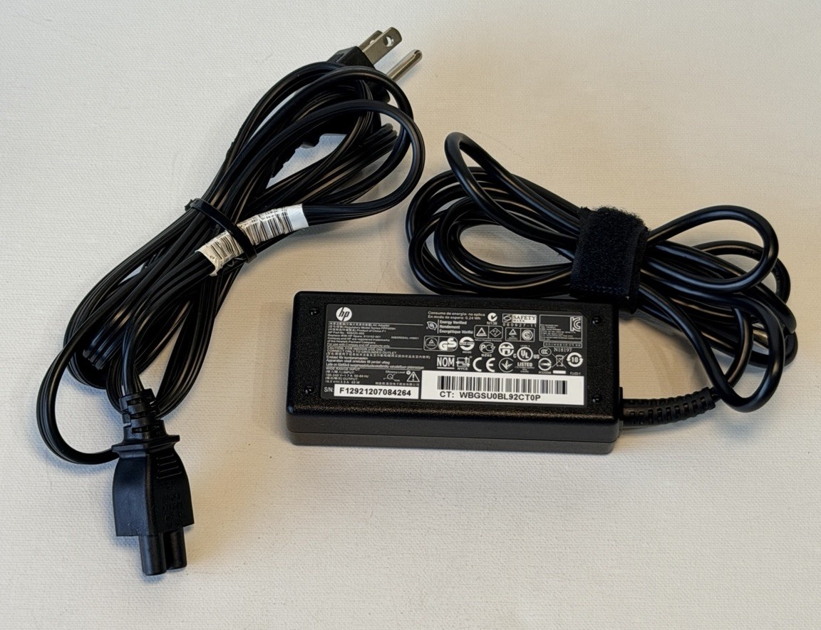Genuine HP 65W AC Adapter Series PPP009H HP Spare 613152-001 | Charger See Desc.